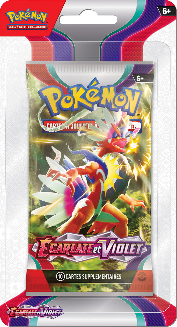 Boosters Pokemon Ecarlate & Violet EV01 Français Sous Blister Cartonné