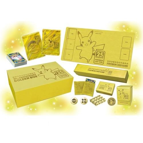 Golden Box Pokémon Célébration 25TH Japonaise