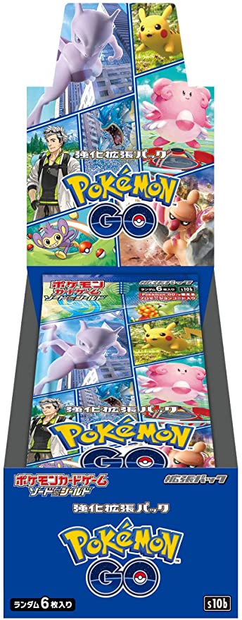 Display Pokémon GO S10B + 5 boosters Promo Japonais