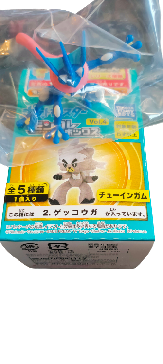 Figurine Pokémon Amphinobi Vol.4 TAKARA TOMY A.RT.S box ouverte