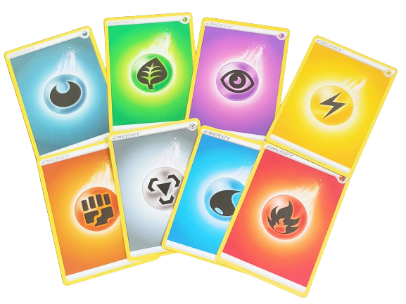 Lot de 48 Cartes Pokémon Energy Anglaises