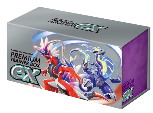 Box Collector Pokémon ultra premium gx scarlet & violet Japonaise